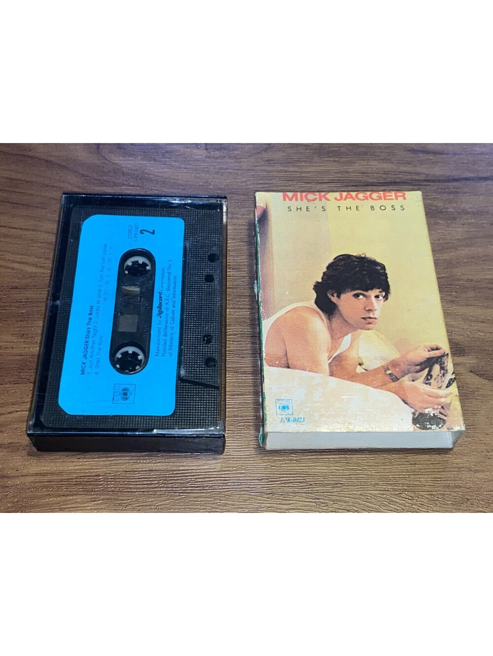 MICK JAGGER She's The Boss - 1985 South Korea CASSETTE - RARE - rolling stones